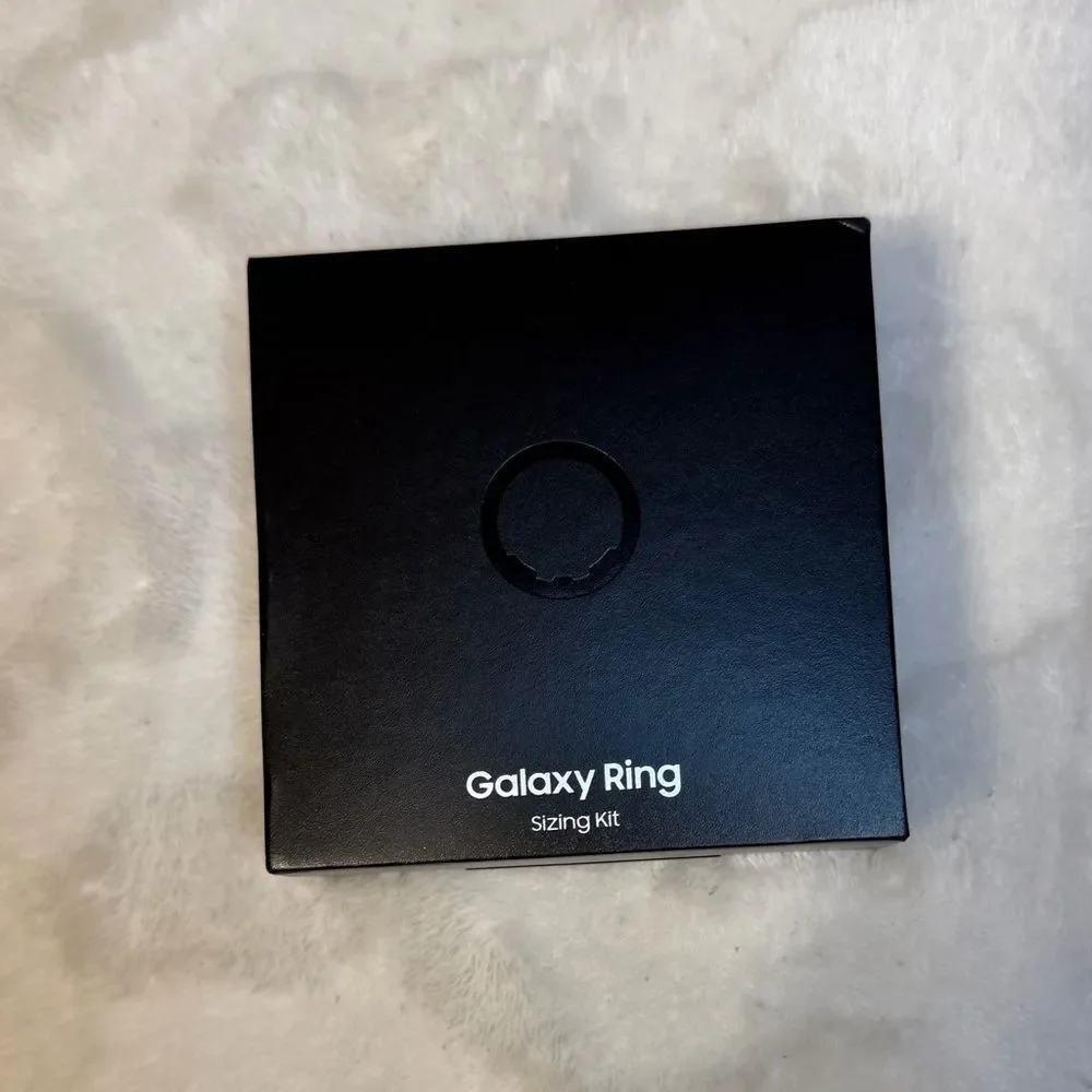 Samsung Galaxy Ring Sizing Kit Includes Sample Sizes Black 2025 Sizing Guide D1
